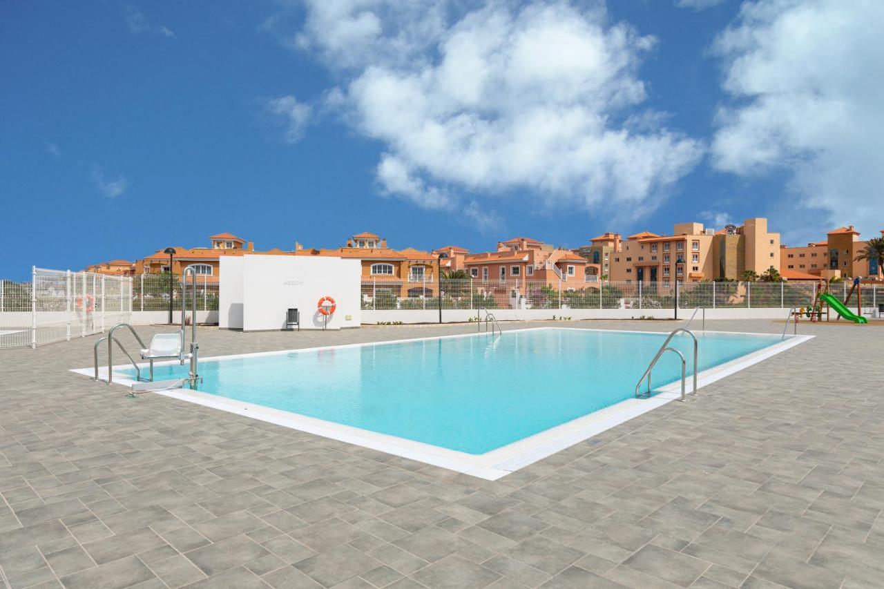Homeforguest Flat With Large Terrace In Modern Residential Complex With Swimming Pool Caleta De Fuste Eksteriør billede
