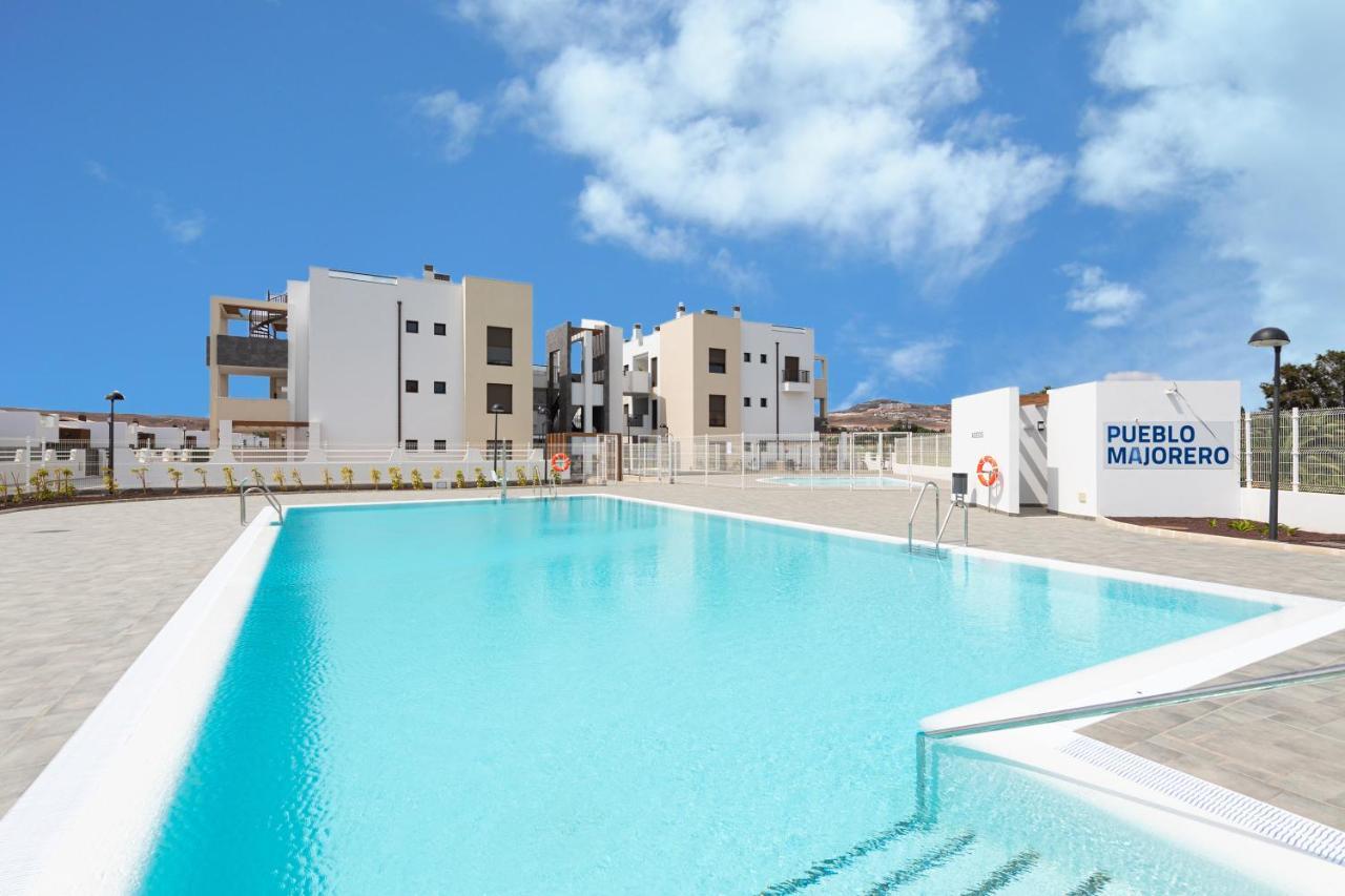 Homeforguest Flat With Large Terrace In Modern Residential Complex With Swimming Pool Caleta De Fuste Eksteriør billede