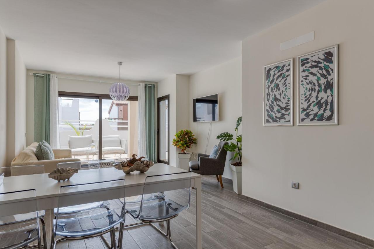 Homeforguest Flat With Large Terrace In Modern Residential Complex With Swimming Pool Caleta De Fuste Eksteriør billede