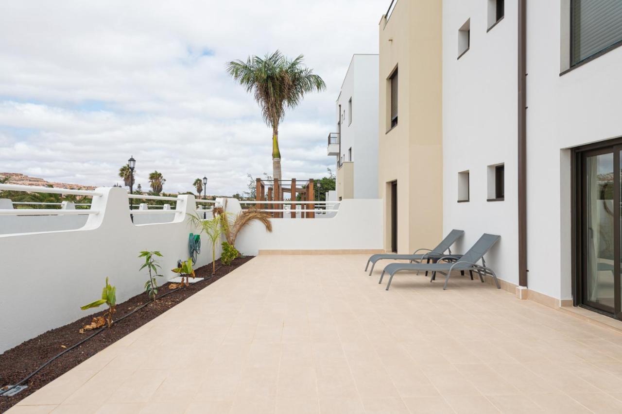 Homeforguest Flat With Large Terrace In Modern Residential Complex With Swimming Pool Caleta De Fuste Eksteriør billede