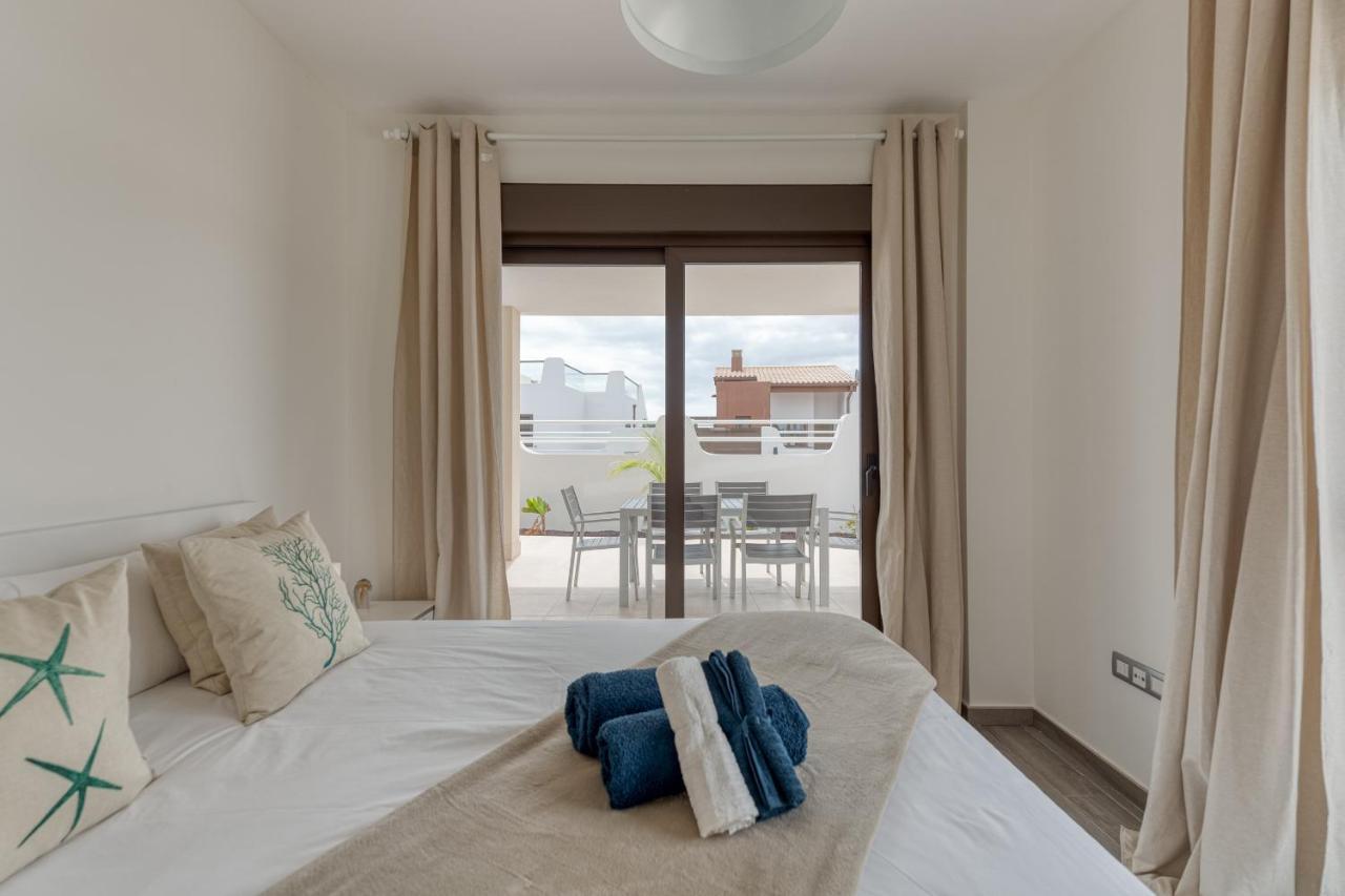 Homeforguest Flat With Large Terrace In Modern Residential Complex With Swimming Pool Caleta De Fuste Eksteriør billede