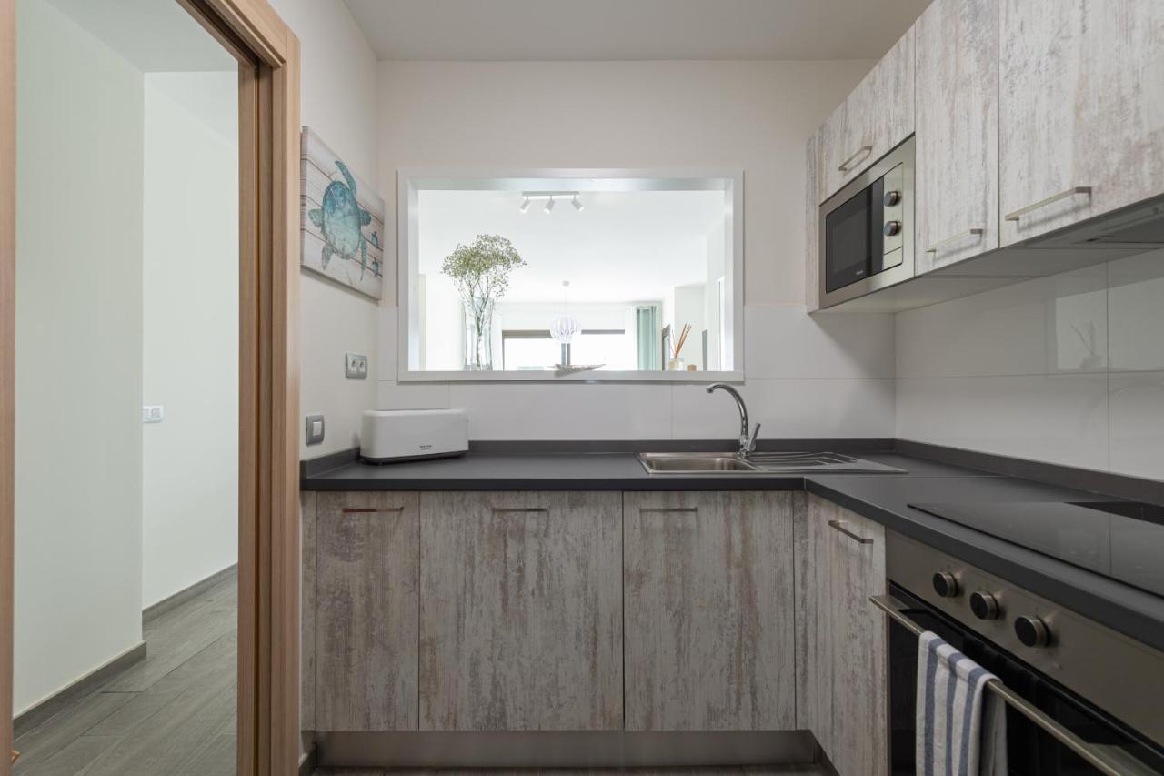 Homeforguest Flat With Large Terrace In Modern Residential Complex With Swimming Pool Caleta De Fuste Eksteriør billede