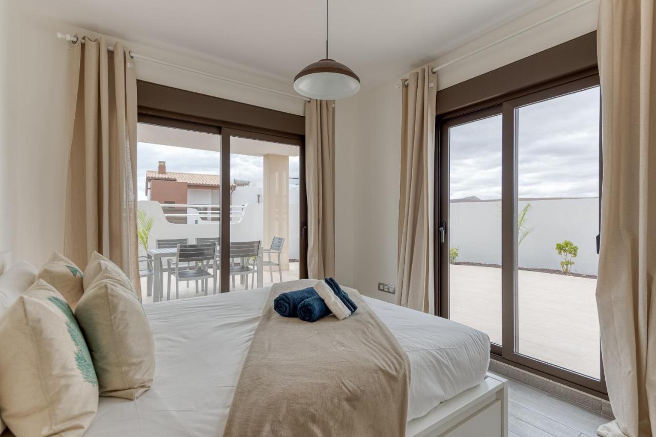 Homeforguest Flat With Large Terrace In Modern Residential Complex With Swimming Pool Caleta De Fuste Eksteriør billede