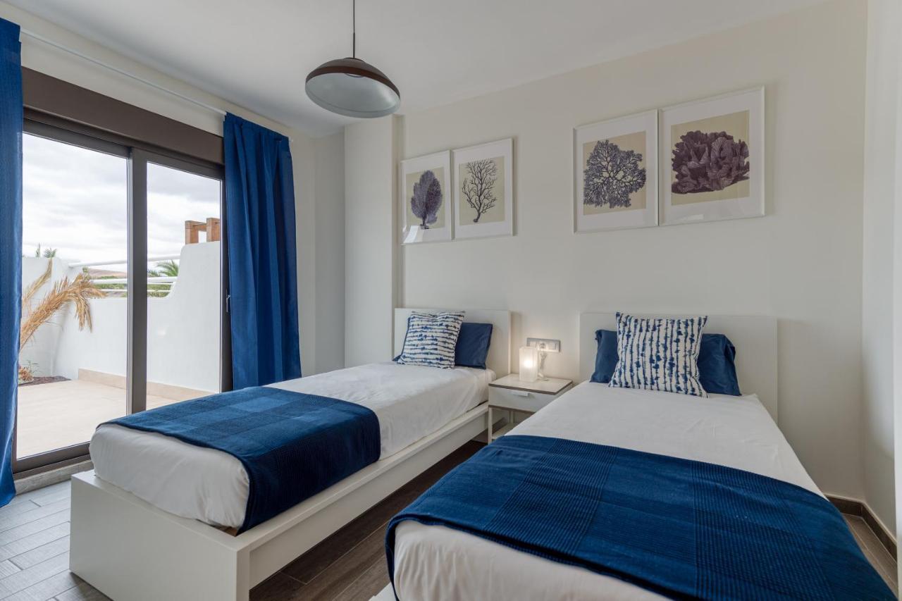 Homeforguest Flat With Large Terrace In Modern Residential Complex With Swimming Pool Caleta De Fuste Eksteriør billede