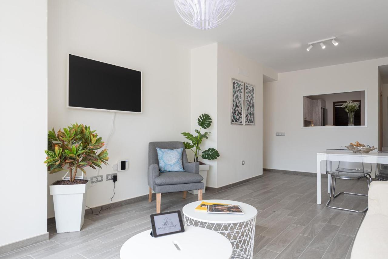 Homeforguest Flat With Large Terrace In Modern Residential Complex With Swimming Pool Caleta De Fuste Eksteriør billede