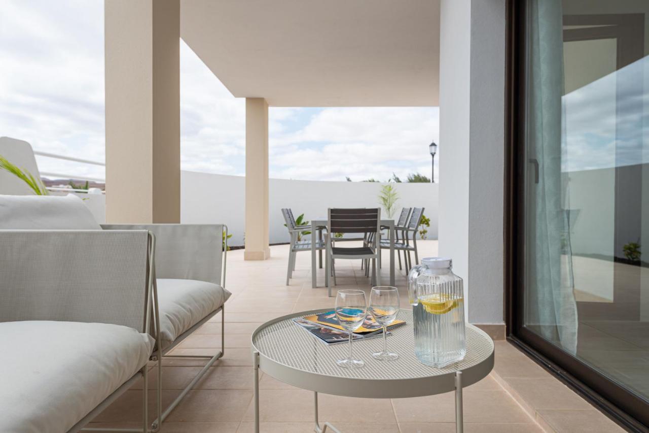 Homeforguest Flat With Large Terrace In Modern Residential Complex With Swimming Pool Caleta De Fuste Eksteriør billede